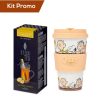 Click Cafe Stick Tea Selezione Gourmet | Kit Stick Tea Te Nero Al Limone Con Quy Cup Snoopy 400 Ml