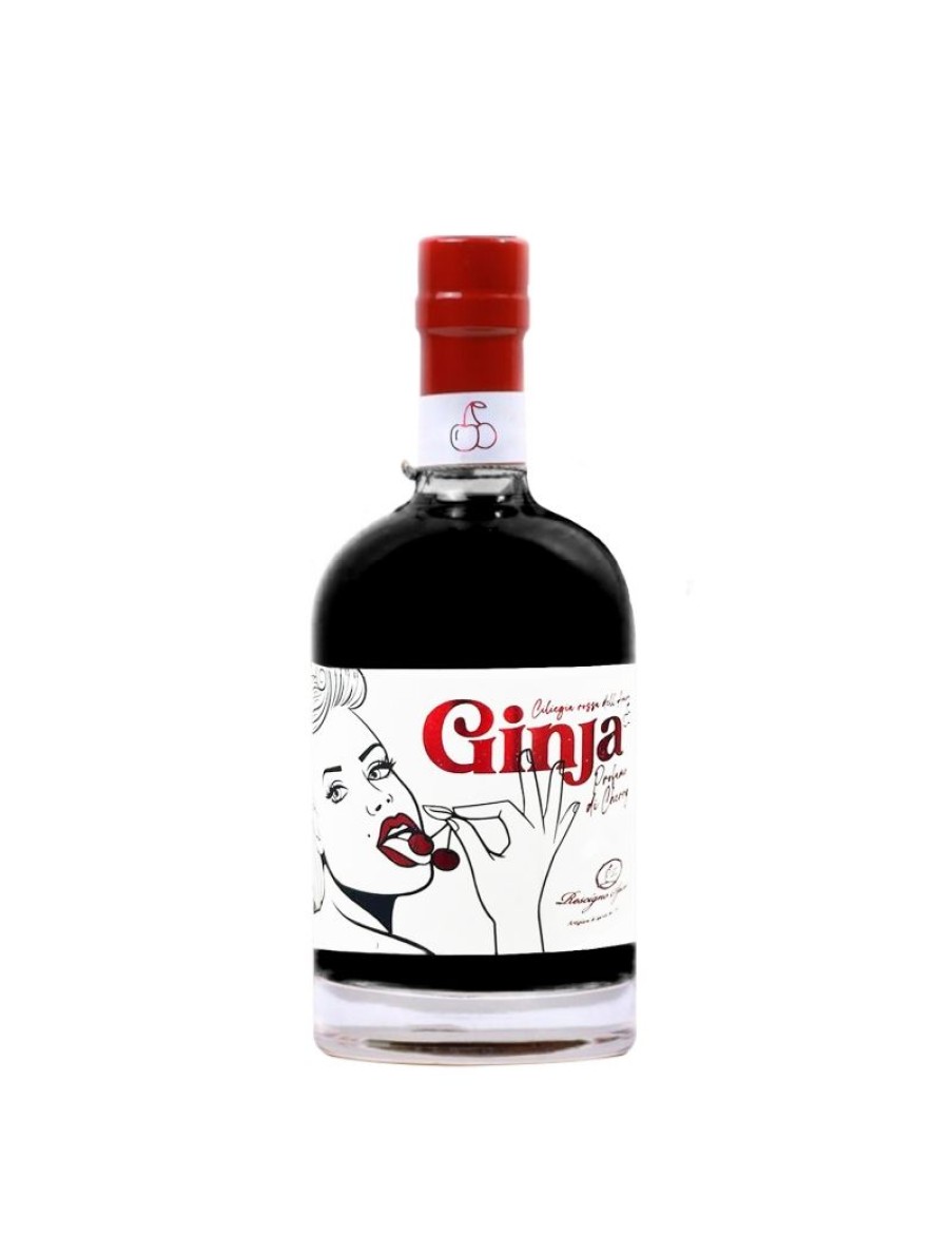 Click Cafe Liquori Artigianali | Ginjia Liquore Artigianale Di Amarene Ideale Per Dessert 50 Cl