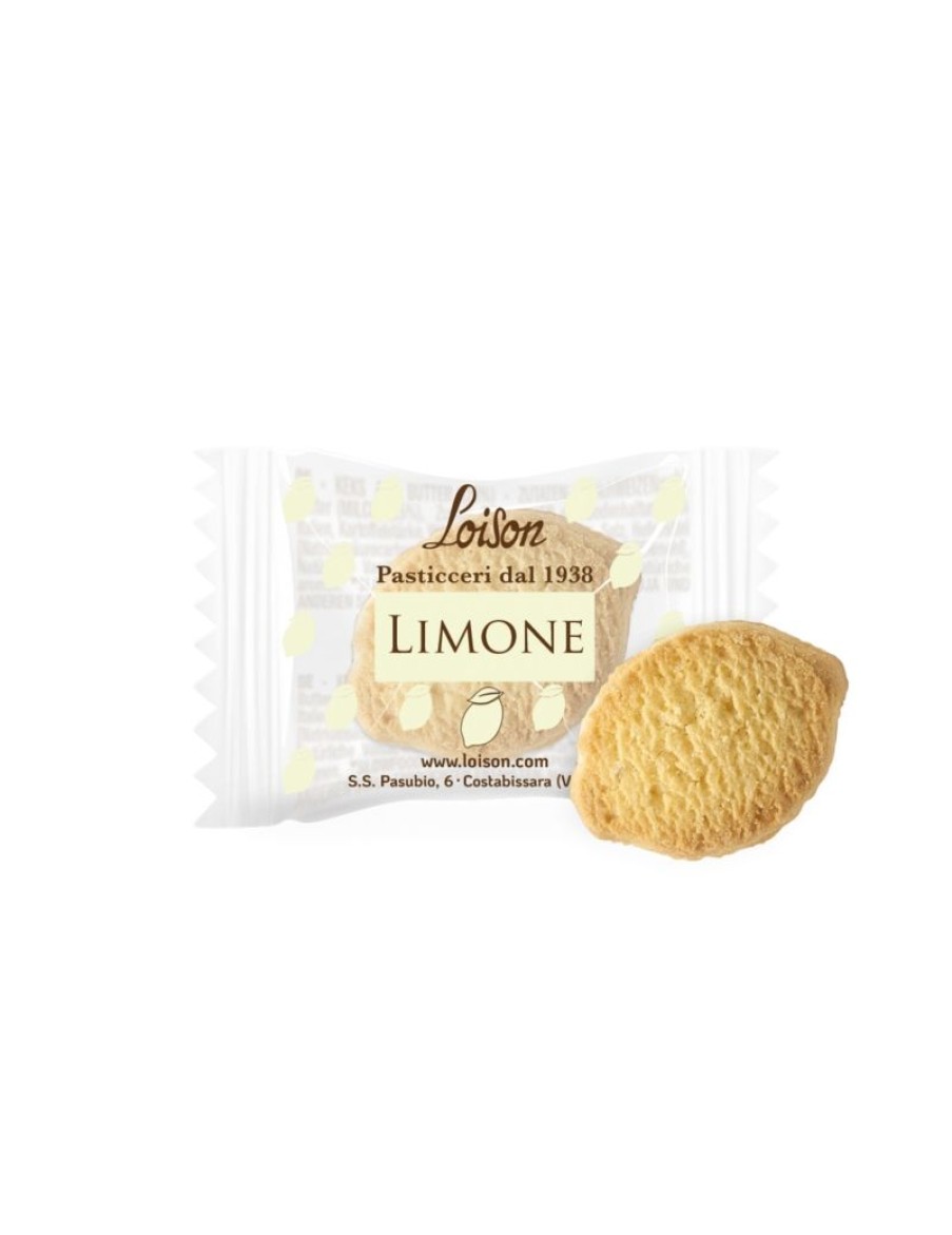 Click Cafe Biscotti Artigianali | Biscotto Monoporzione Al Limone Da 1250Gr (200Pz Circa)