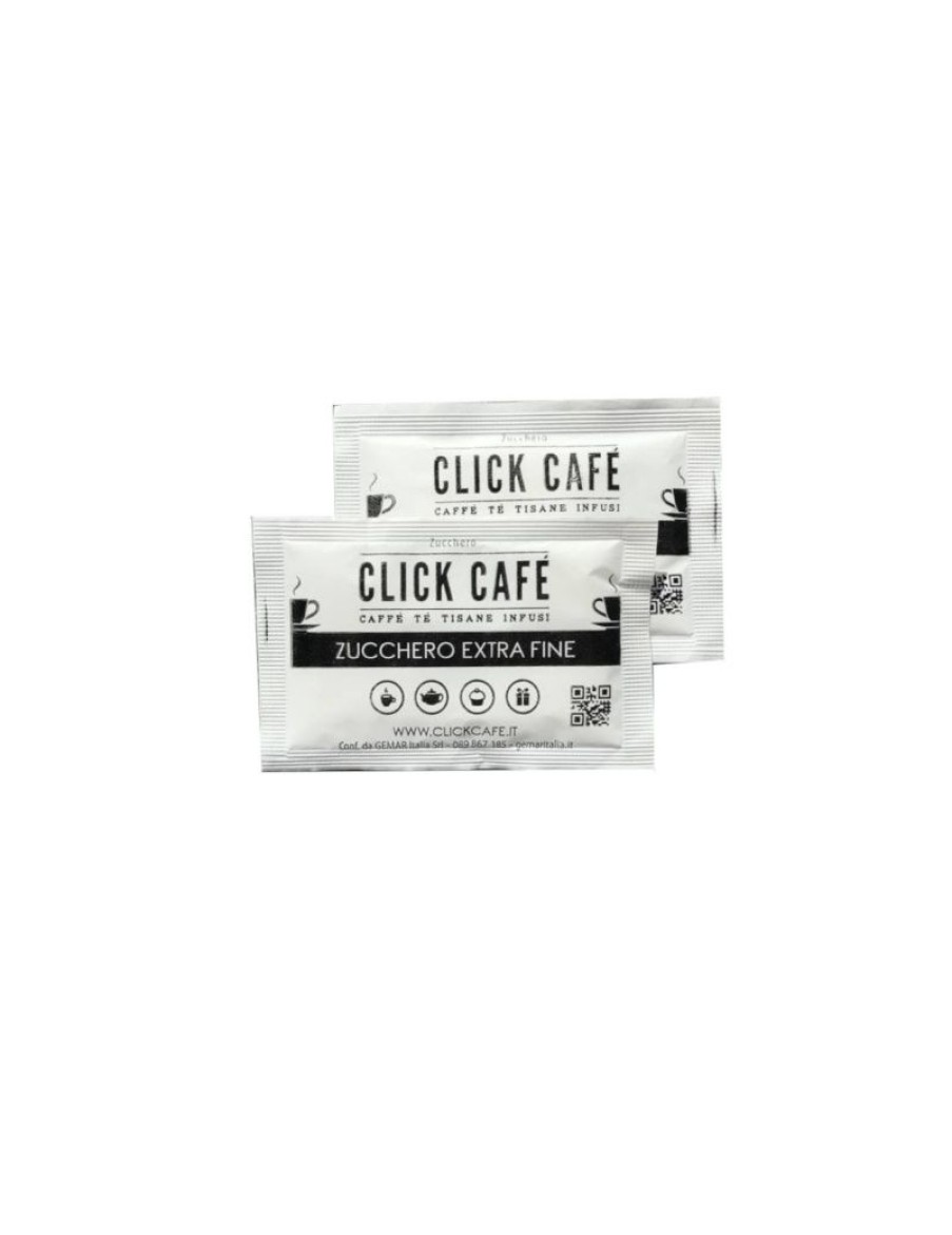 Click Cafe Accessori Da Te E Caffe | Bustine Di Zucchero Extra Fine Click Cafe'