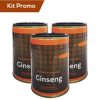 Click Cafe Caffe In Grani Macinato E Solubile | Box 3 Barattoli Di Ginseng Solubile Da 125 Gr