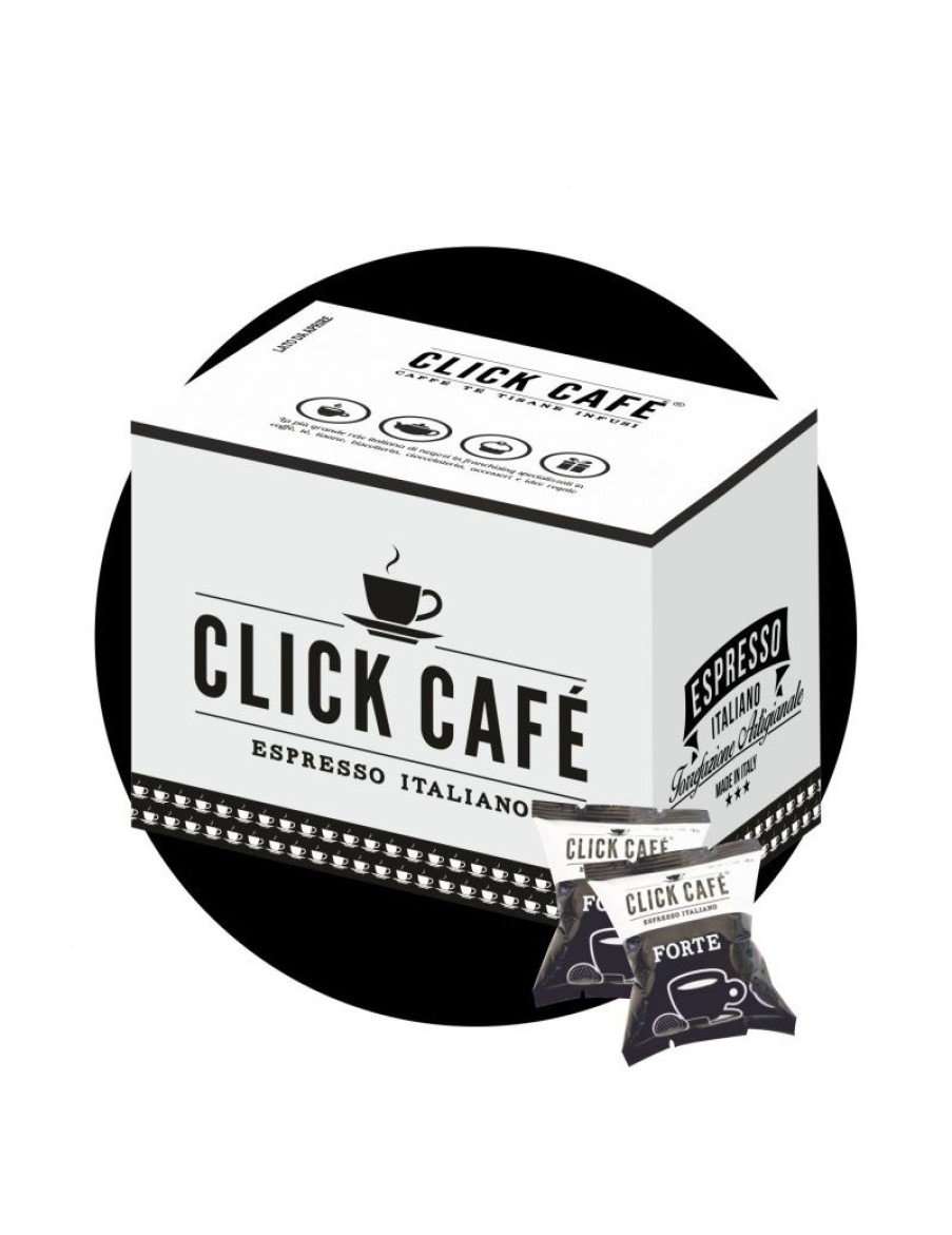 Click Cafe Capsule Compatibili Lavazza* A Modo Mio | 100 Capsule A Modo Mio Miscela Forte