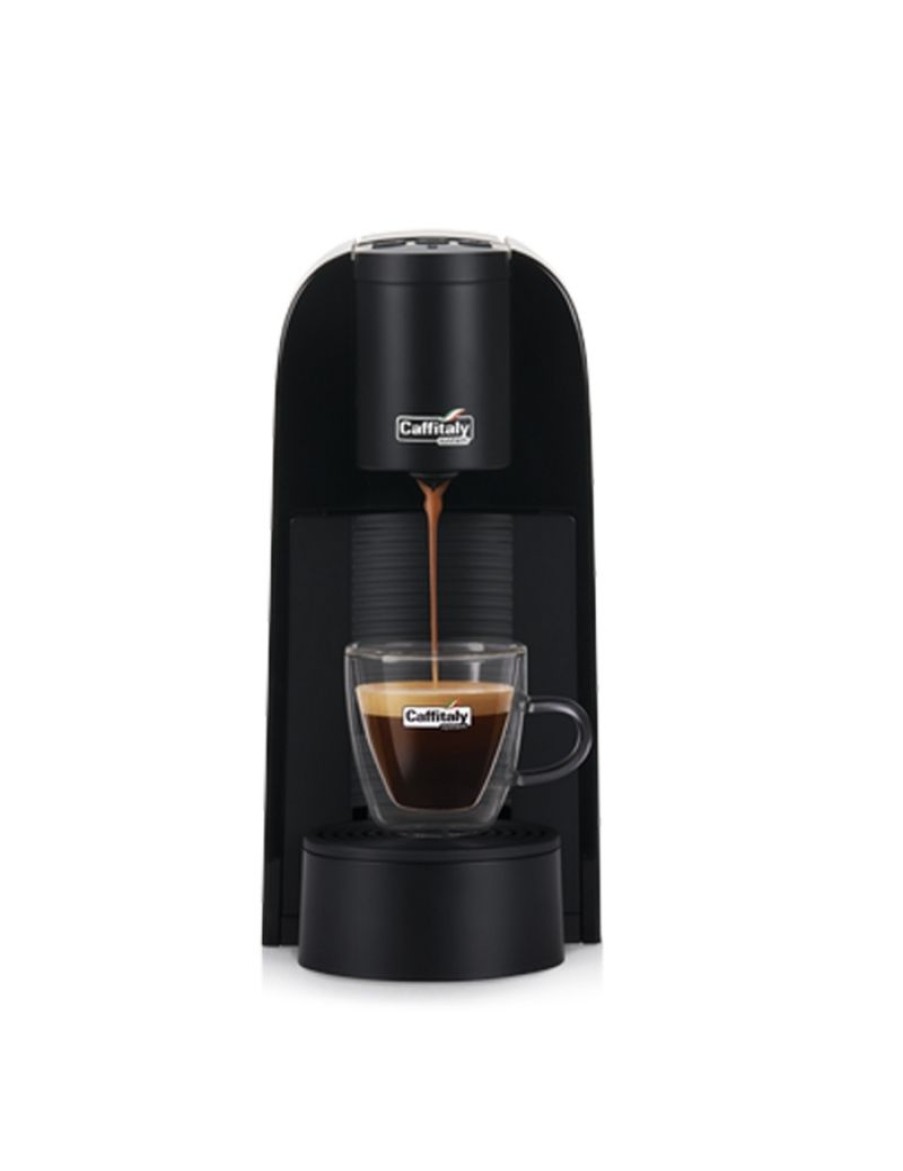 Click Cafe Macchinette Per Caffe In Capsule | Macchina Caffitaly Volta S35R.3 Nera