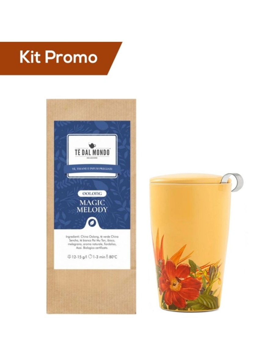 Click Cafe Te Oolong In Foglia | Box Te Oolong Melagrana Con Infusiera