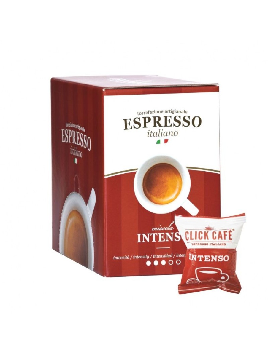 Click Cafe Capsule Compatibili Espresso Point | 30 Capsule Espresso Point Miscela Intenso