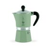 Click Cafe Macchine Moka Per Caffe Macinato | Moka Bialetti Rainbow 3 Tazze Verde