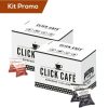 Click Cafe Capsule Compatibili Lavazza* A Modo Mio | Box 200 Capsule Compatibile A Modo Mio, Miscela Intenso E Miscela Forte