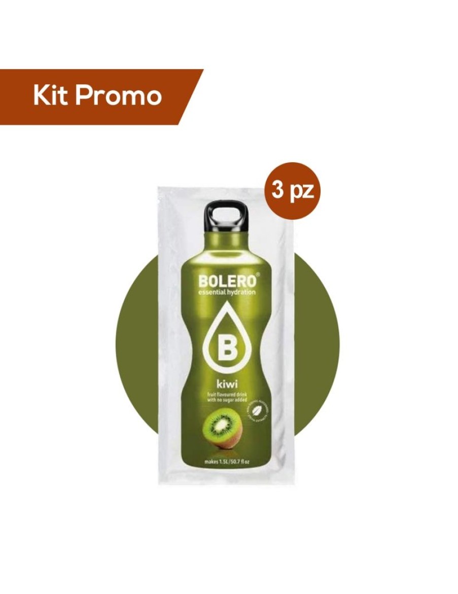 Click Cafe Gluten Free | 3 Box Da 12 Stick Da 3Gr Gusto Kiwi Bolero