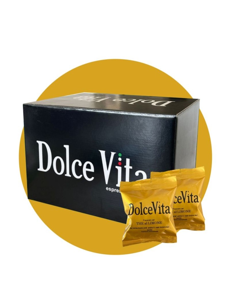 Click Cafe Capsule Compatibili Espresso Point | 50 Capsule Espresso Point Te Al Limone Dolce Vita