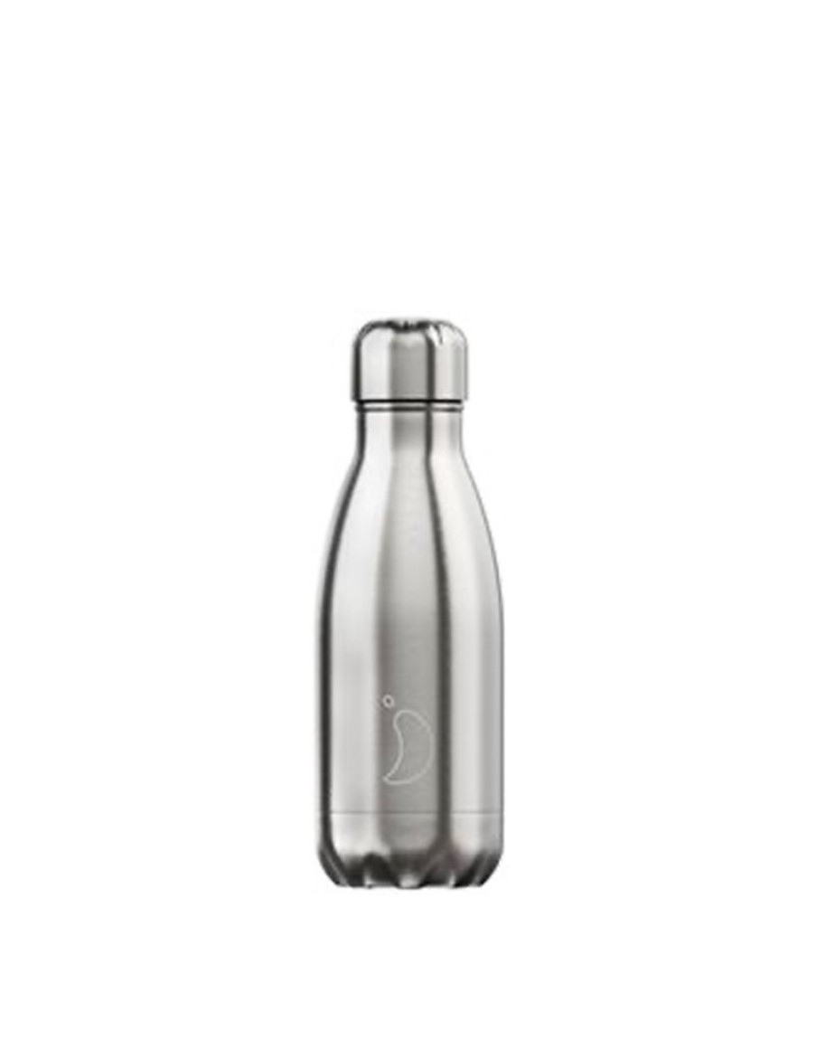 Click Cafe Borracce&Tazze Termiche E Accessori | Chilly'S Bottle Bottiglia Silver 260 Ml