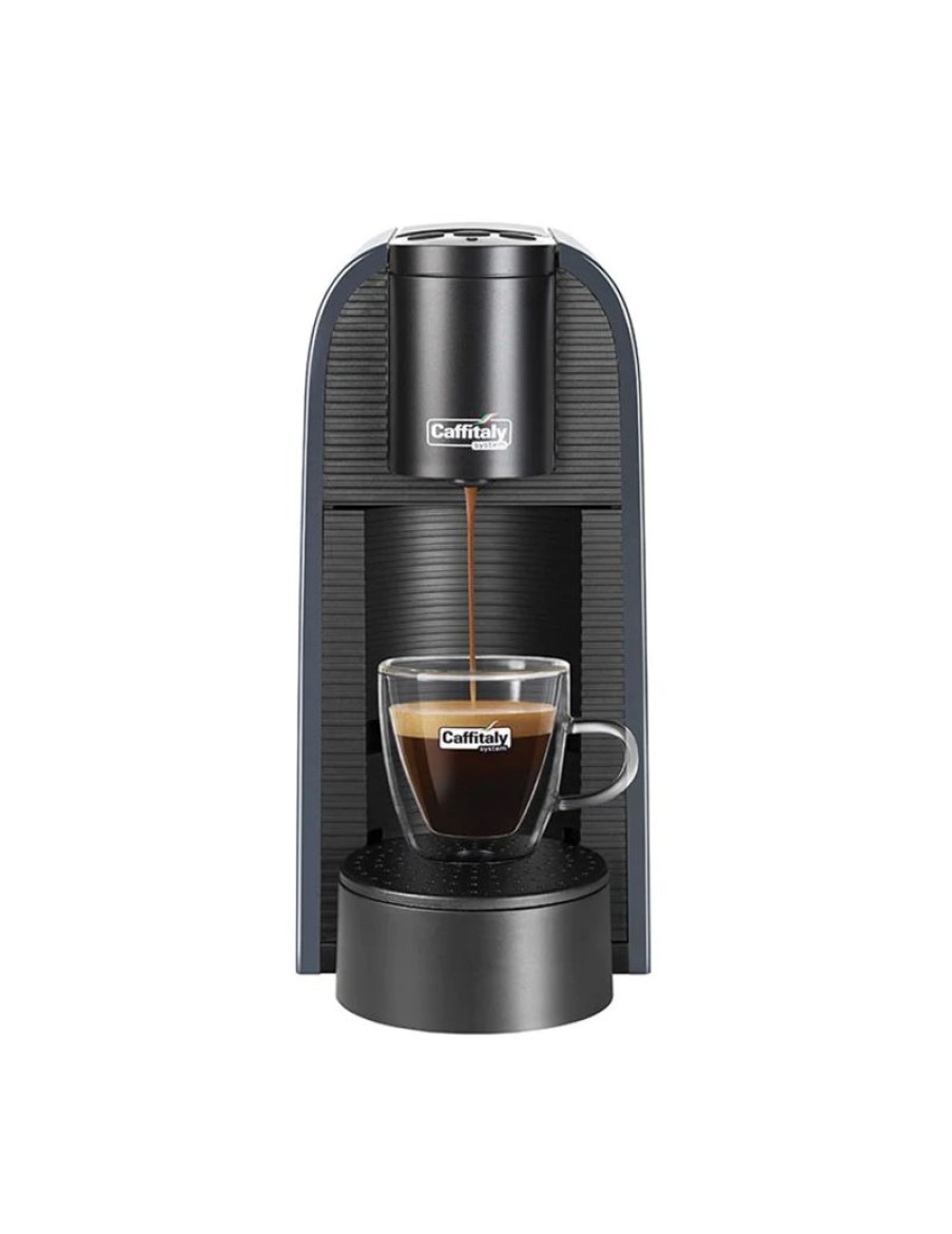 Click Cafe Macchinette Per Caffe In Capsule | Macchina Caffitaly Volta S36R.3 Grigia