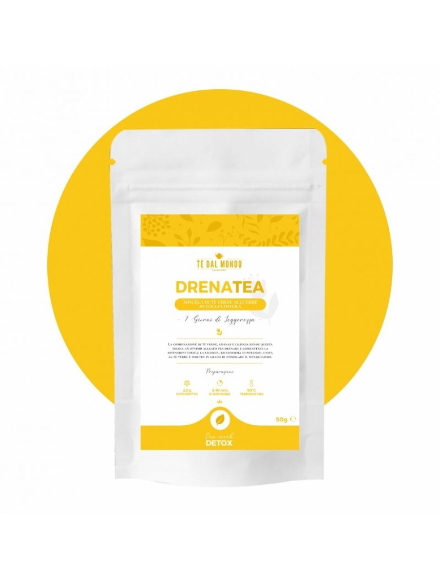 Click Cafe Linea Infusi Detox | Drenatea Linea Detox 50 Gr Te Dal Mondo