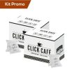 Click Cafe Capsule Compatibili Essse Caffe | Box 200 Capsule Miscela Decaffeinato E Corposo Compatibili Espresso Point - Essse