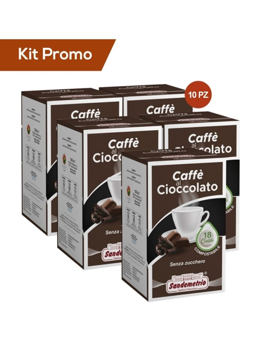 Click Cafe Cialde Caffe | Box 180 Cialde Caffe Al Cioccolato Sandemetrio