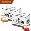 Click Cafe Cialde Caffe | Box 200 Cialde In Carta Filtro Miscela Delicato E Miscela Intenso