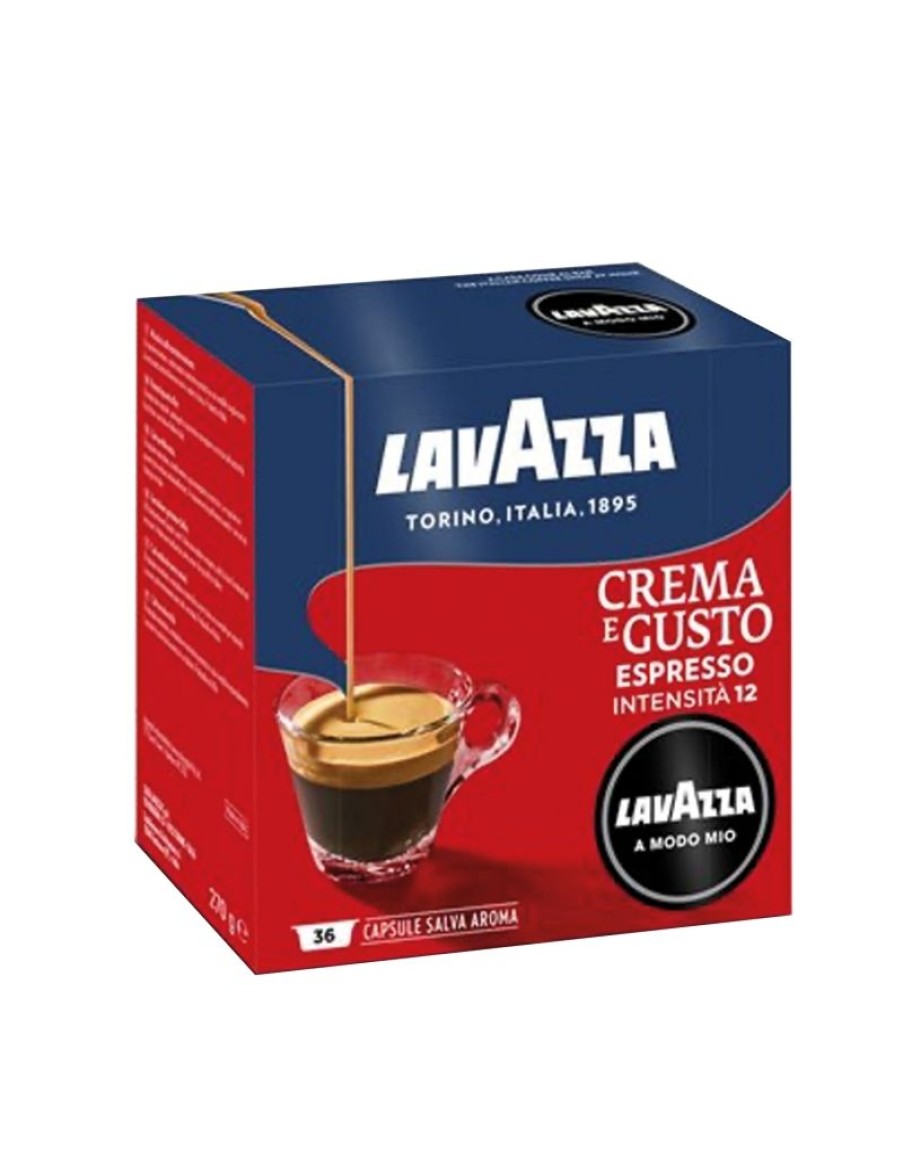 Click Cafe Capsule Lavazza* A Modo Mio Originali | 36 Capsule Lavazza Qualita Crema E Gusto Intensita 12