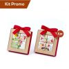 Click Cafe Cioccolato Artigianale | Kit 8 Puzzle Di Cioccolatini Al Latte Natalizi