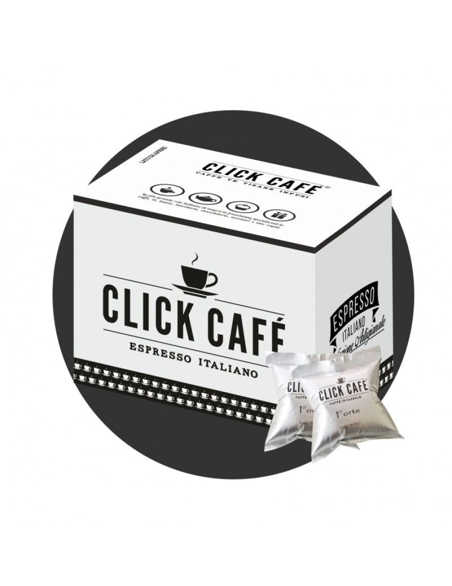 Click Cafe Capsule Compatibili Lavazza* Blue | 75 Capsule Lavazza Blue Miscela Forte