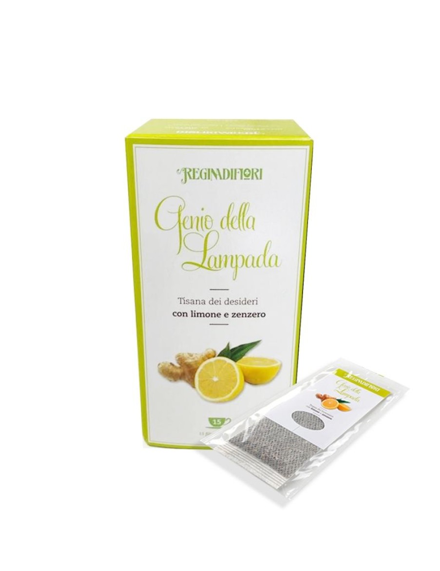 Click Cafe Te E Tisane Regina Di Fiori E Mlesna | Genio Della Lampada Limone Zenzero 15Pz