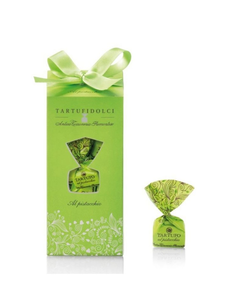 Click Cafe Cioccolato Artigianale | Tartufini Al Pistacchio "I Personalizzabili" Senza Glutine 160G