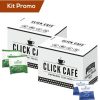 Click Cafe Cialde Caffe | Box 200 Cialde In Carta Filtro Miscela Cremoso E Miscela Decaffeinato