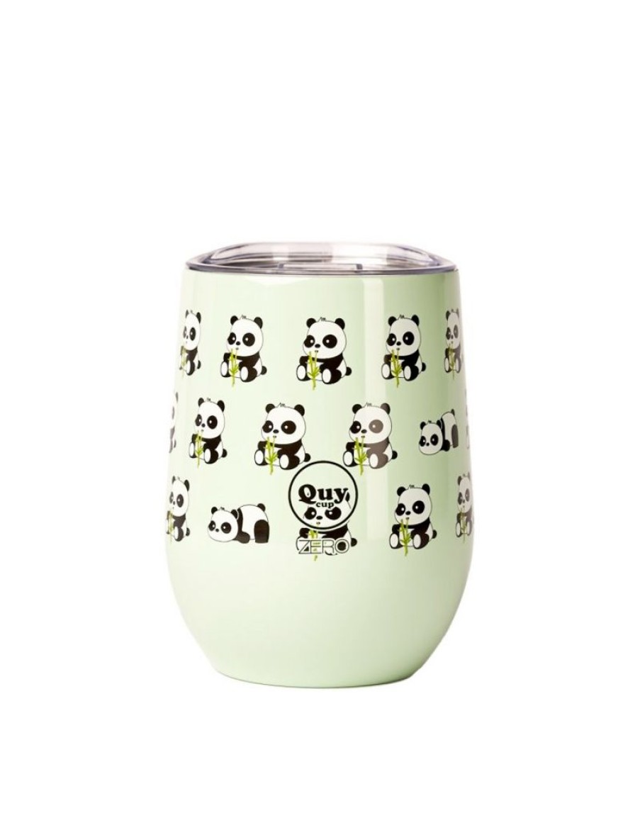 Click Cafe Quy Cup | Bicchiere Termico Quy Cup Panda 300 Ml