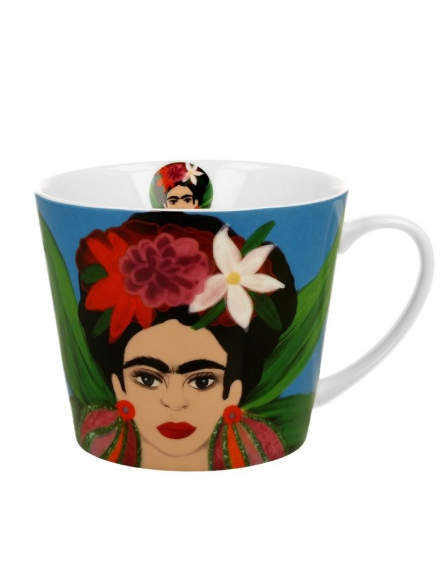 Click Cafe Tazzine Da Caffe E Tazze Mug | Mug Frida Kahlo In Confezione Regalo 600 Ml