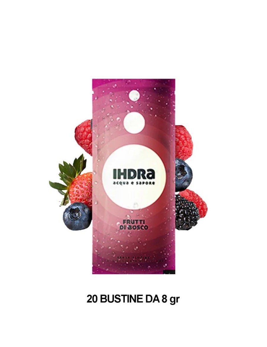 Click Cafe Bevande Energetiche | Ihdra Acqua E Sapore Gusto Frutti Di Bosco Box 20 Bustine Da 8 Gr