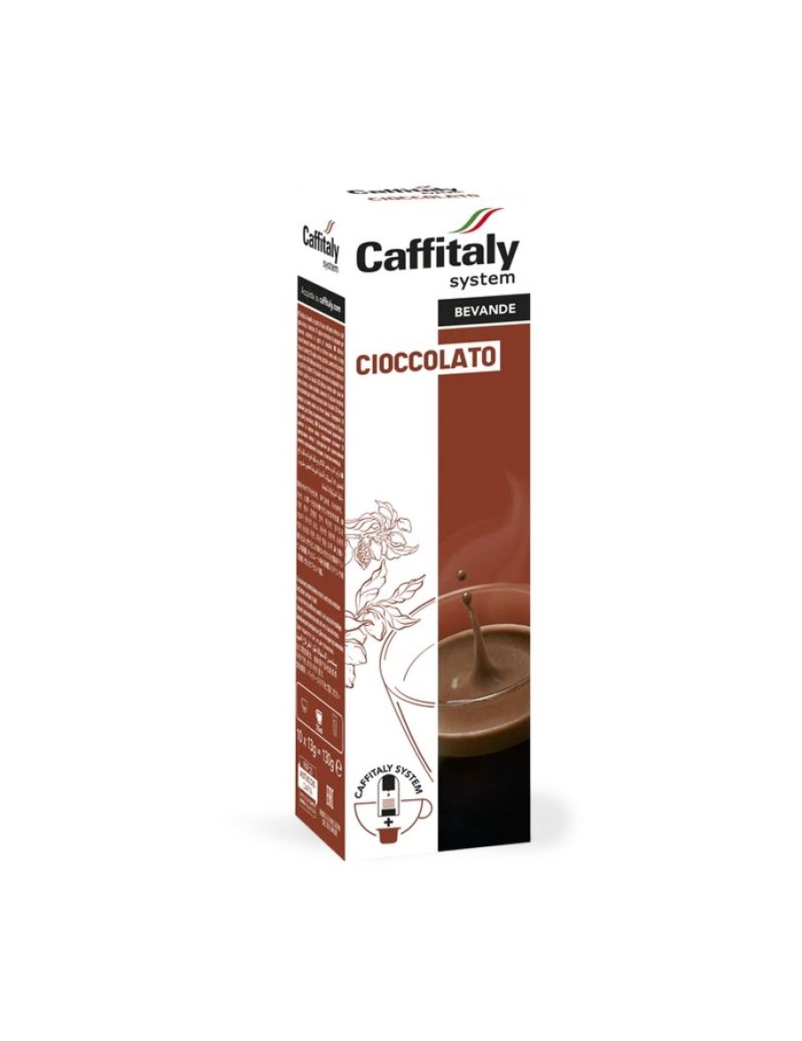 Click Cafe Capsule Caffitaly* Originali | 10 Capsule Bevanda Al Cioccolato