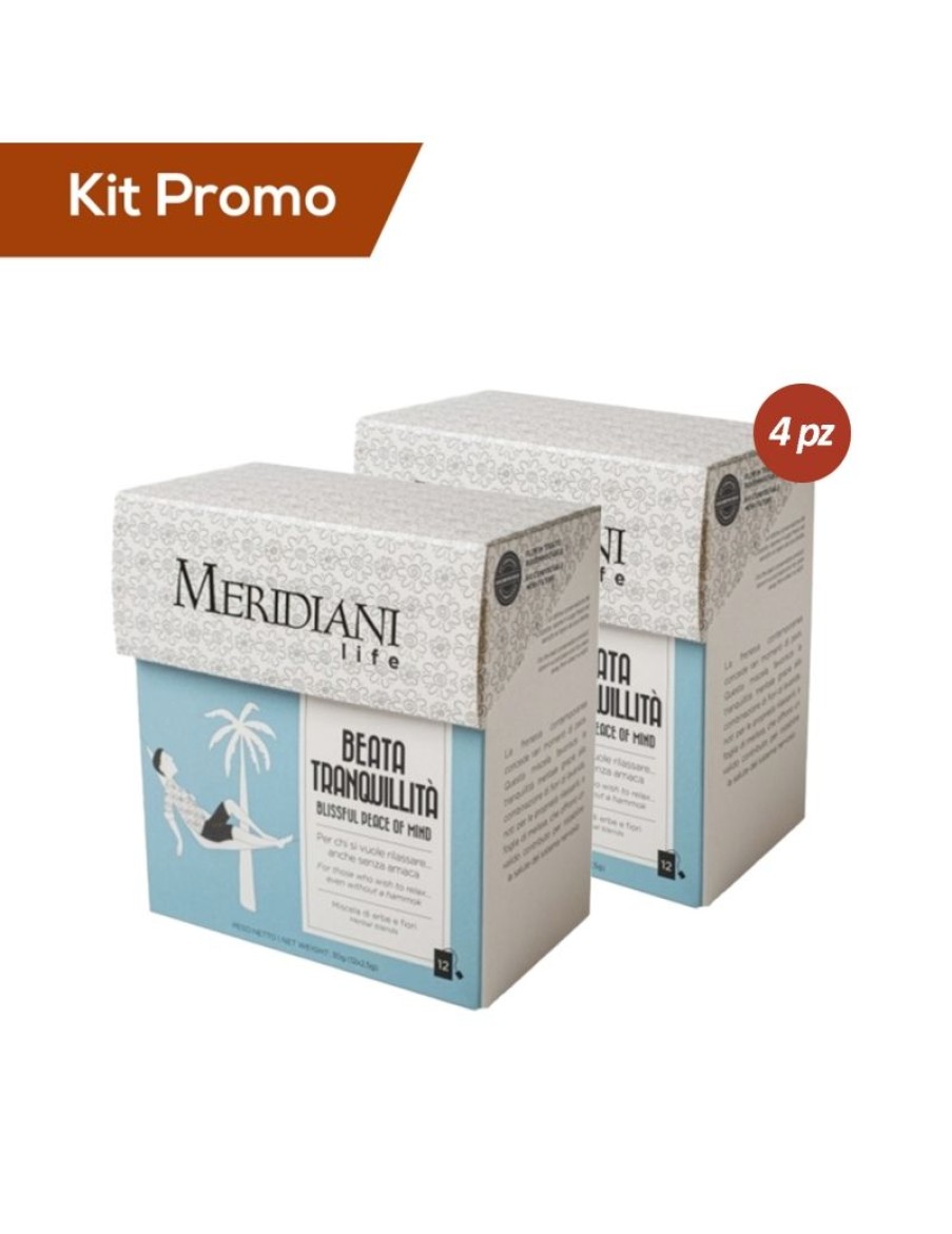 Click Cafe Te E Tisane Meridiani | Box 4 Astucci Beata Tranquillita, Meridiani